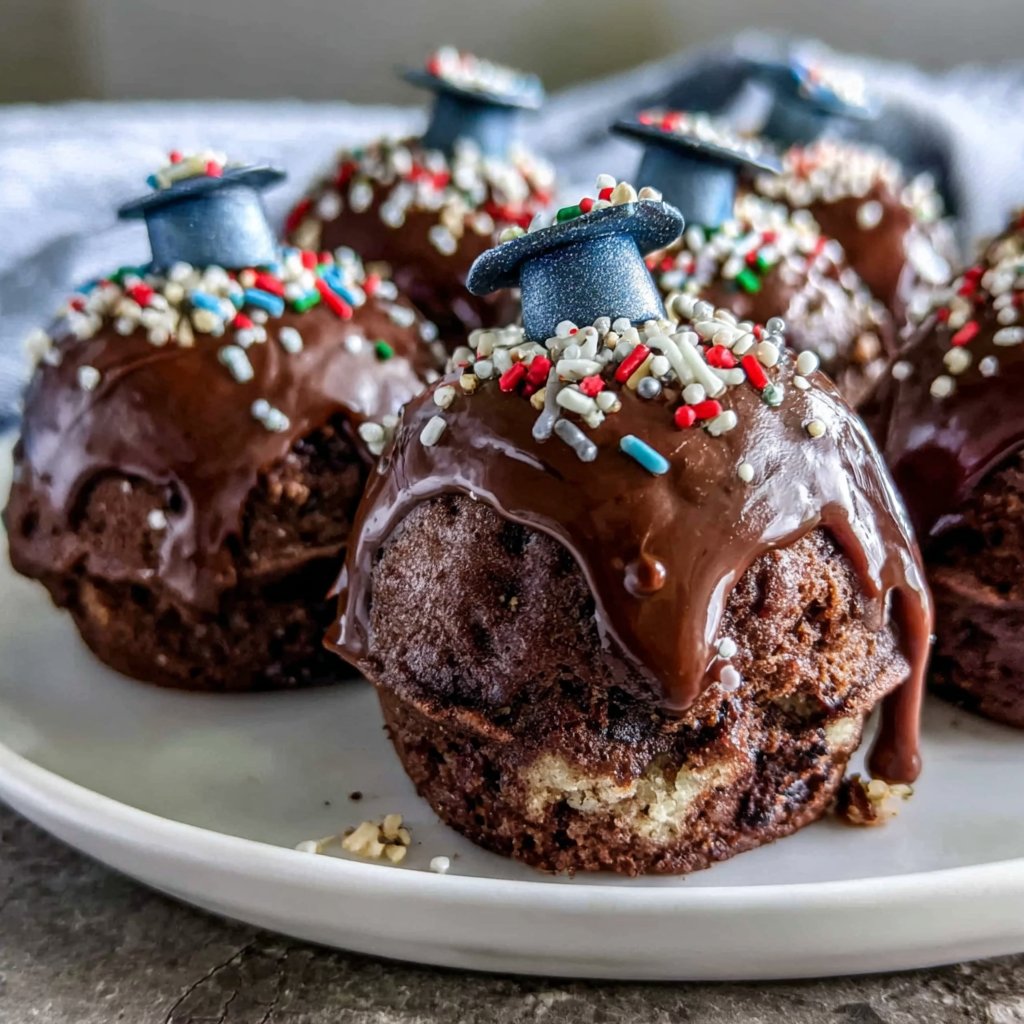 Graduation Celebration Cupcake Bites