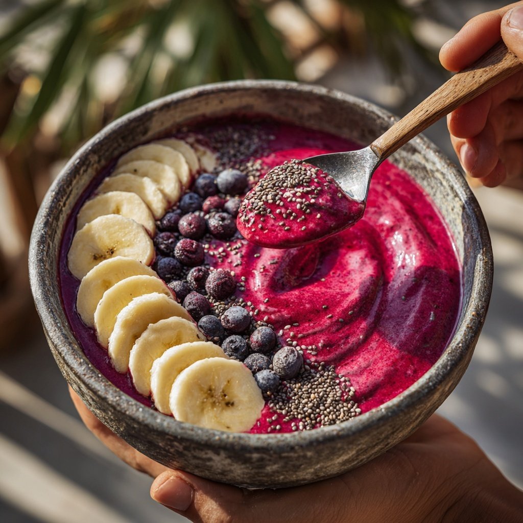 Banana Berry Smoothie Bowl