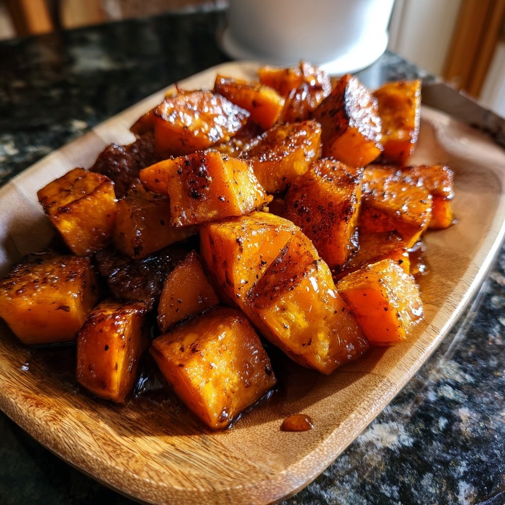 Maple Roasted Sweet Potatoes