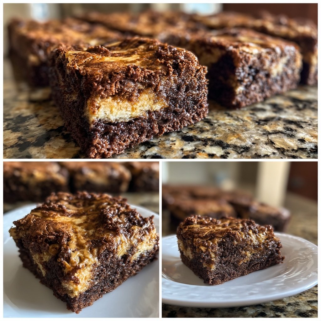 Peanut Butter Cottage Cheese Brownies