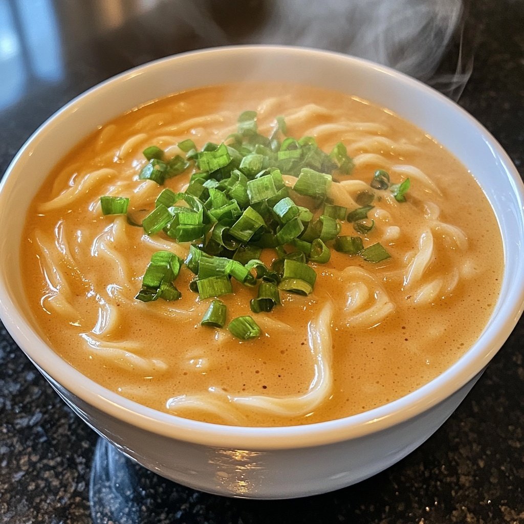CREAMY MISO UDON SOUP