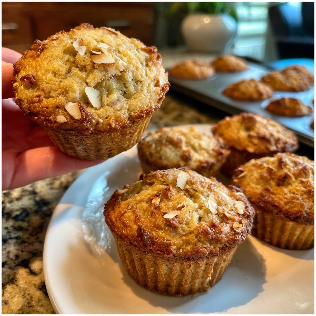Banana Almond Flour Muffins