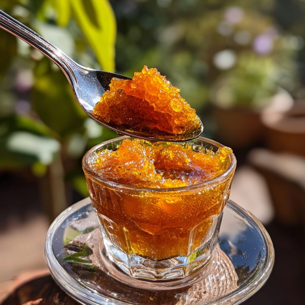 Bergamot Parfait Orange Jelly Liquorice