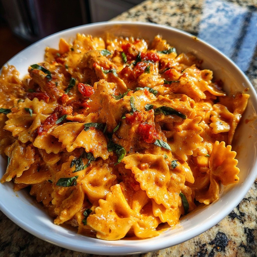 Creamy Tomato Chicken Pasta