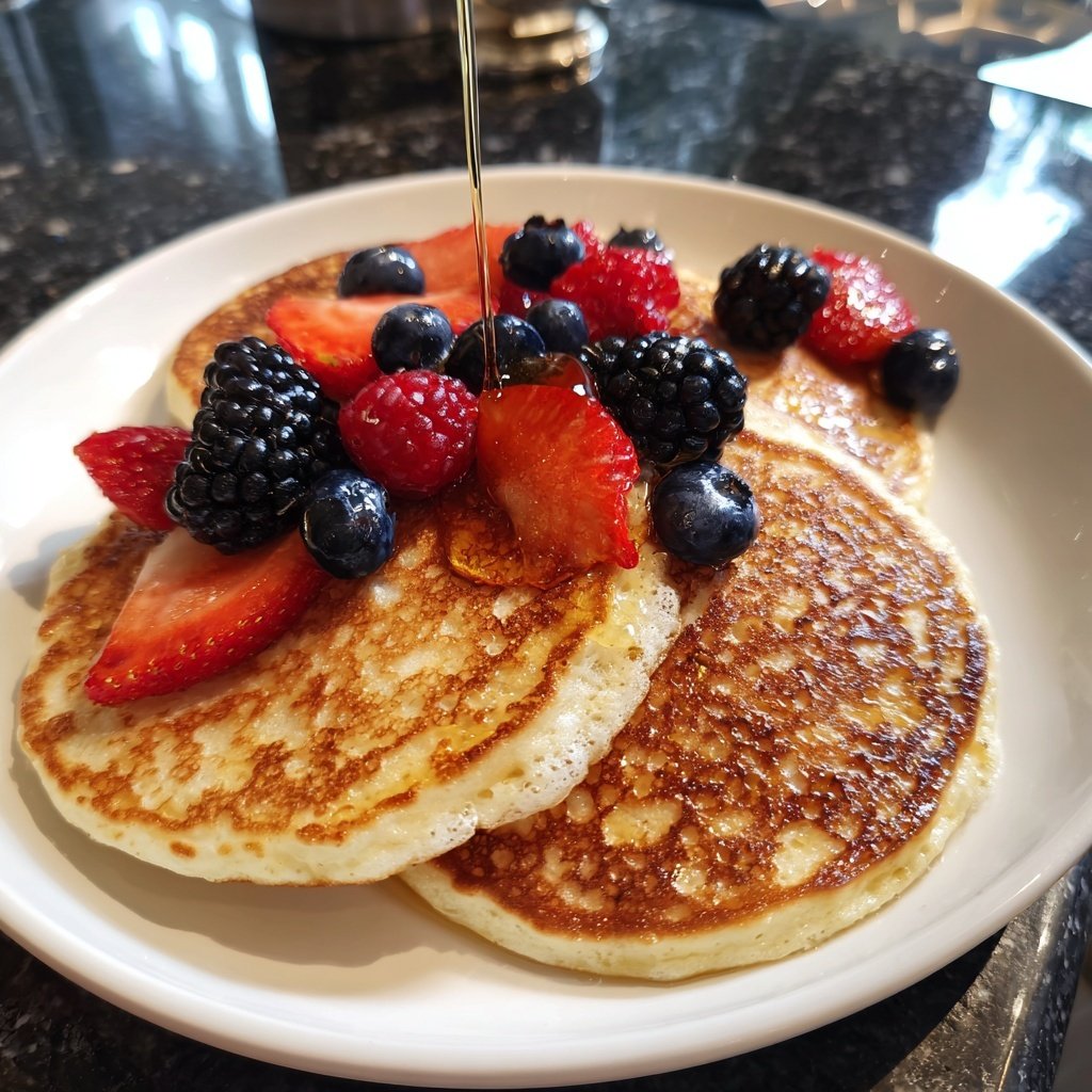 Cottage Cheese Protein Pancakes