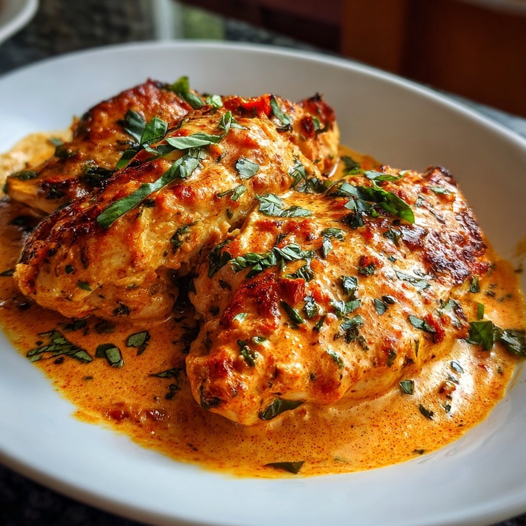 Marry Me Chicken Tomato Cream