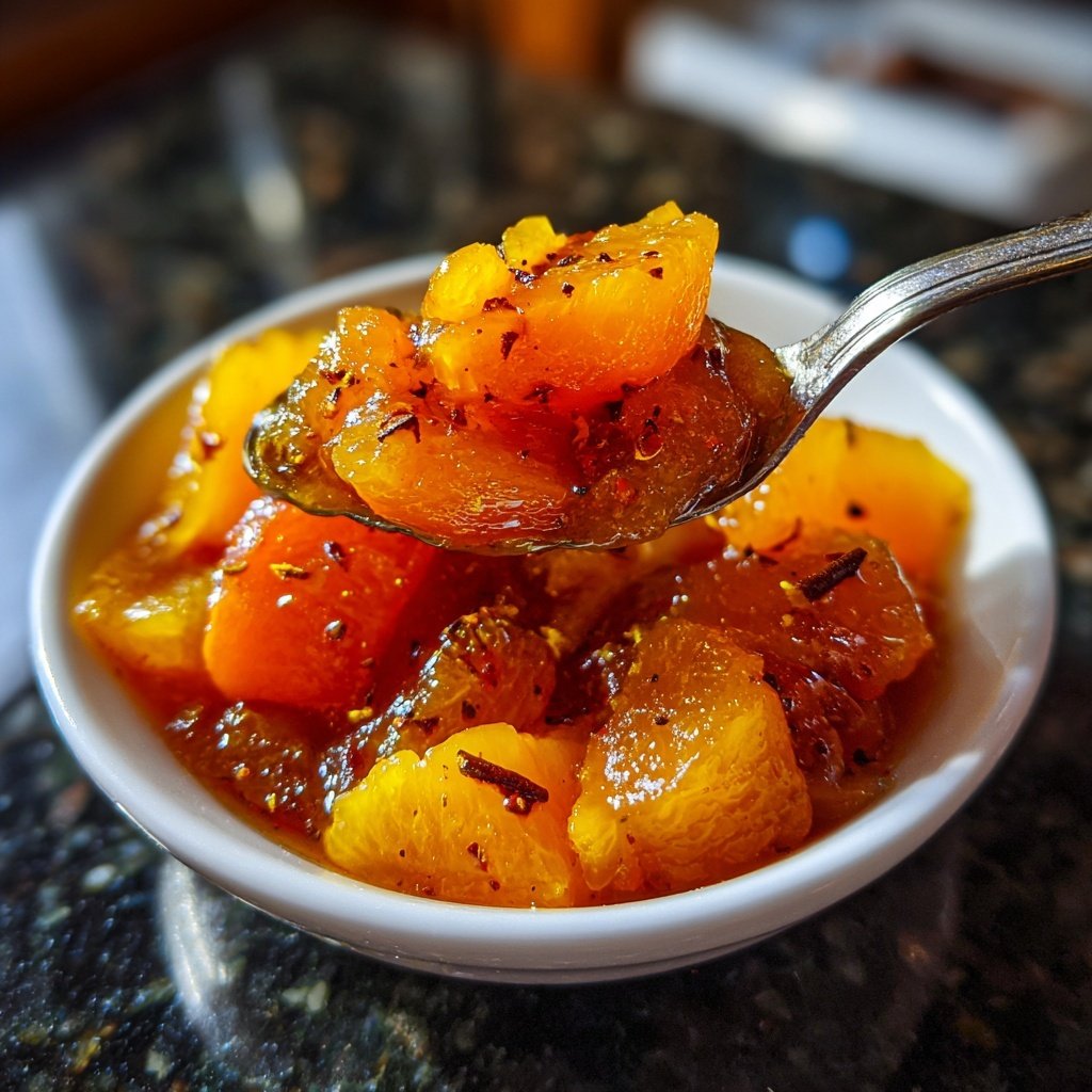 Warm Spiced Citrus Compote