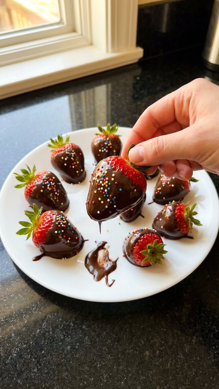 Dreamy Chocolate-Covered Strawberries