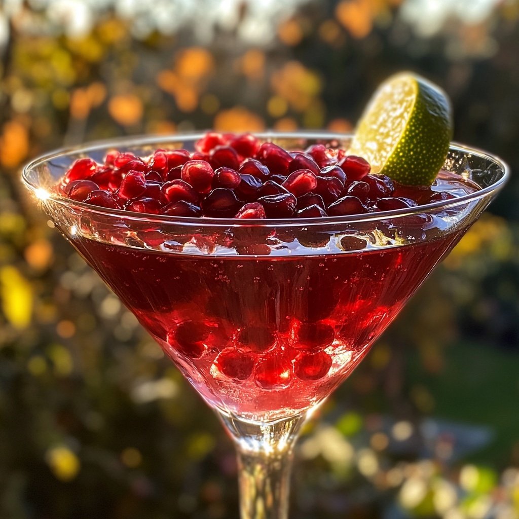 Pomegranate Martini Alcohol-Free