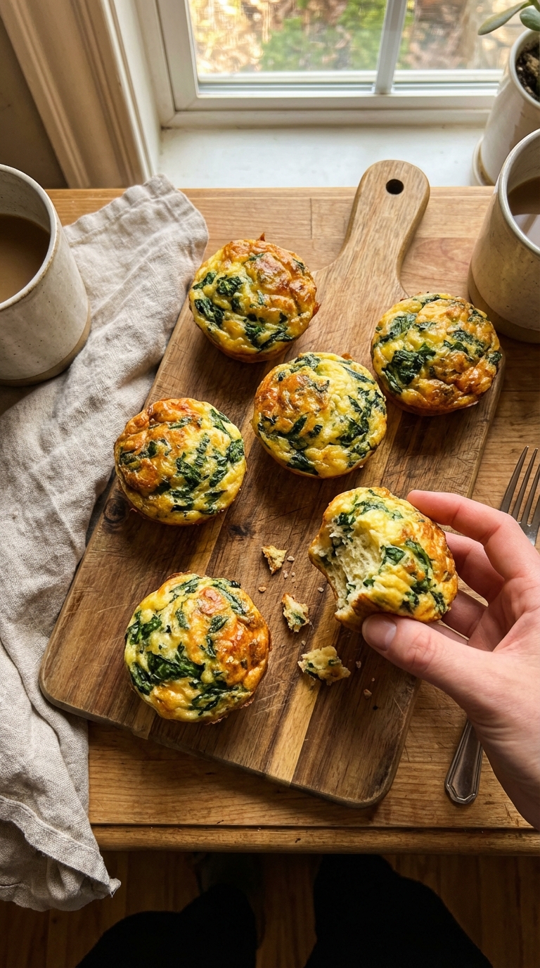 Egg and Spinach Breakfast Muffins