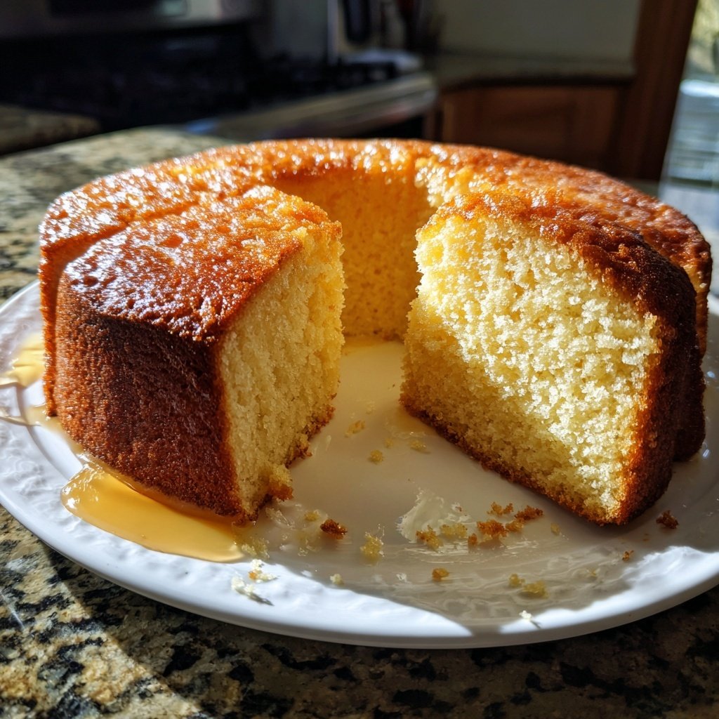 Classic Moist Vanilla Butter Cake