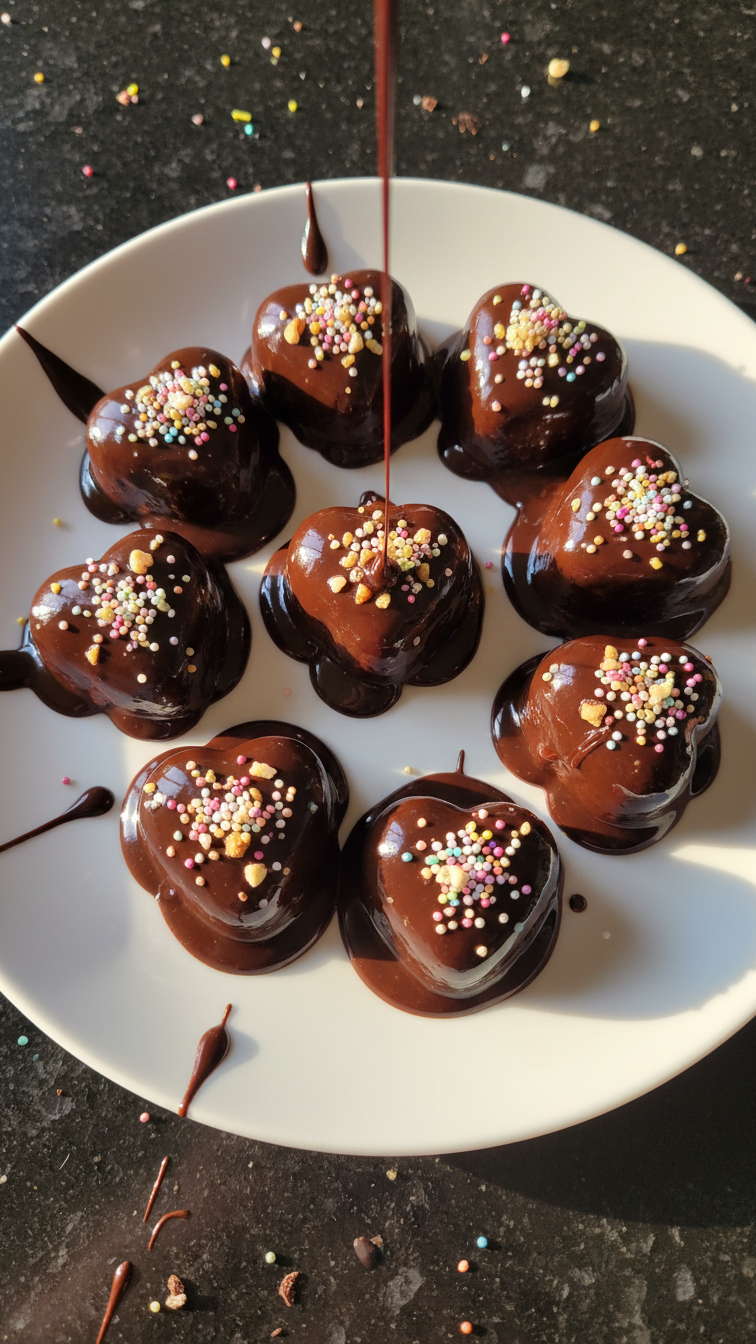 Mini Heart Chocolate Delight