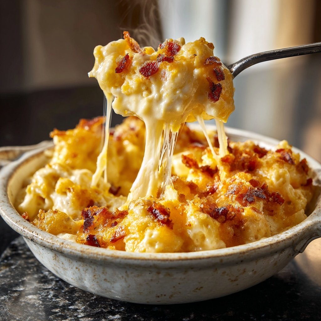 Mac and Cheese Fondue