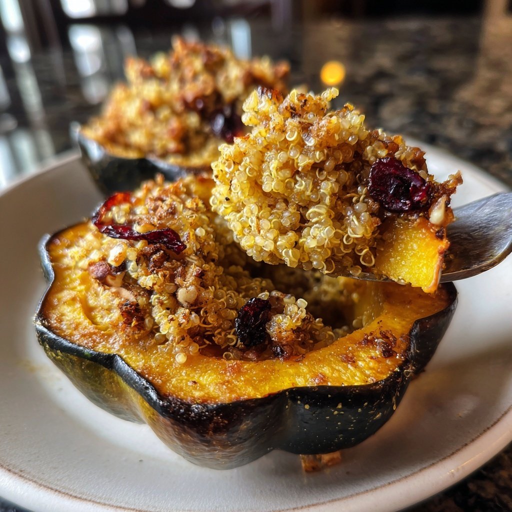 Stuffed Acorn Squash with Quinoa