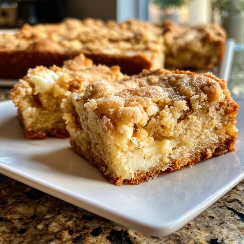 Chewy Cottage Cheese Blondies