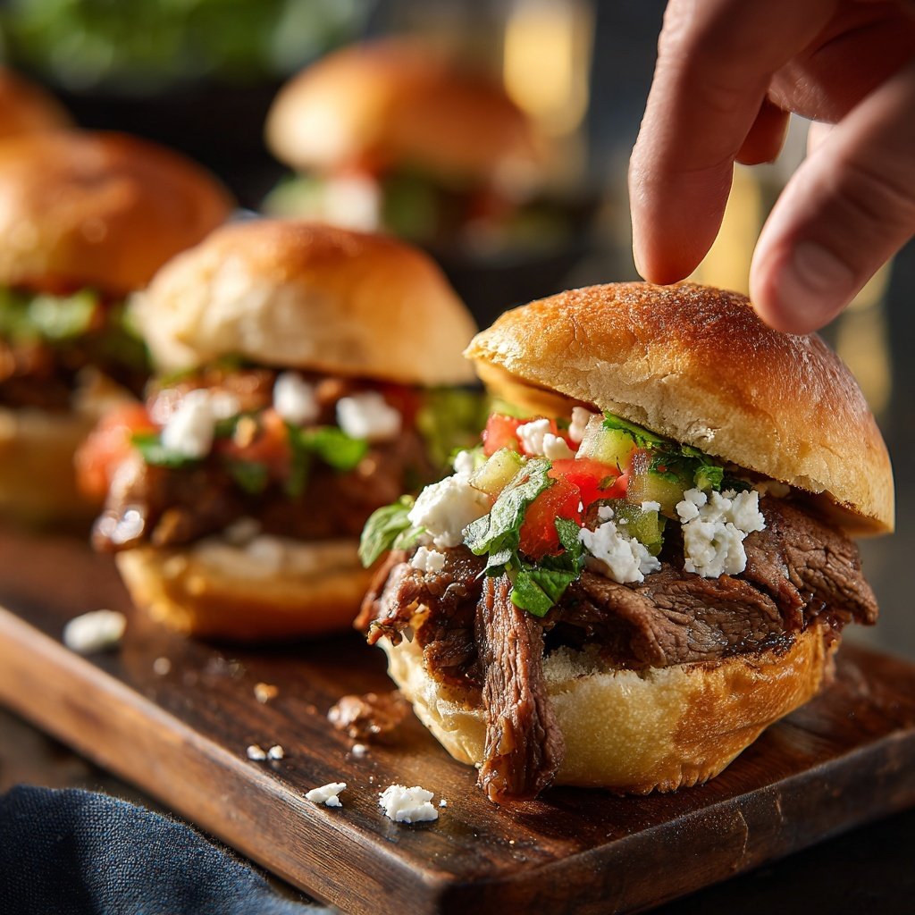 Mediterranean Lamb Sliders