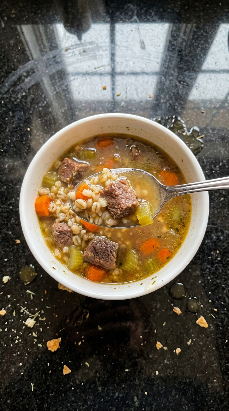 Hearty Beef and Barley Soup