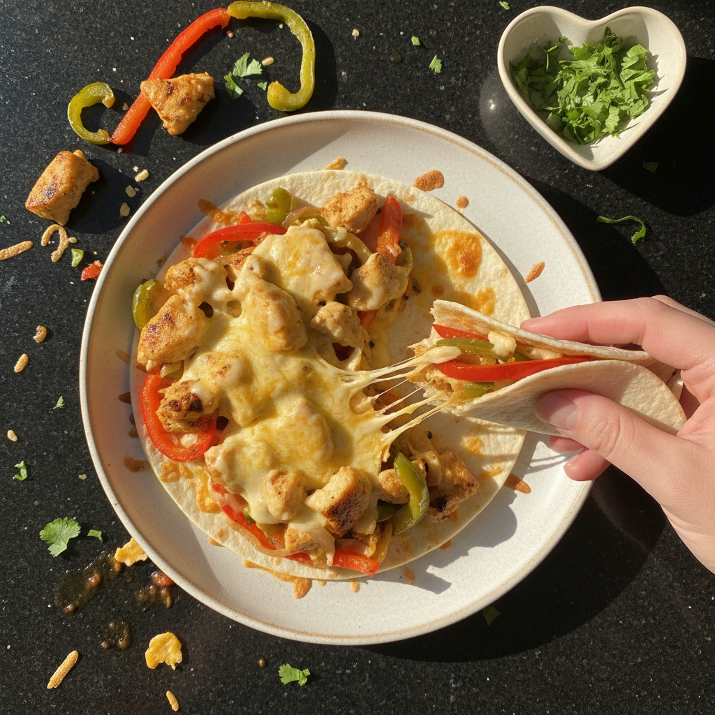 Charming Valentine's Day Fajitas