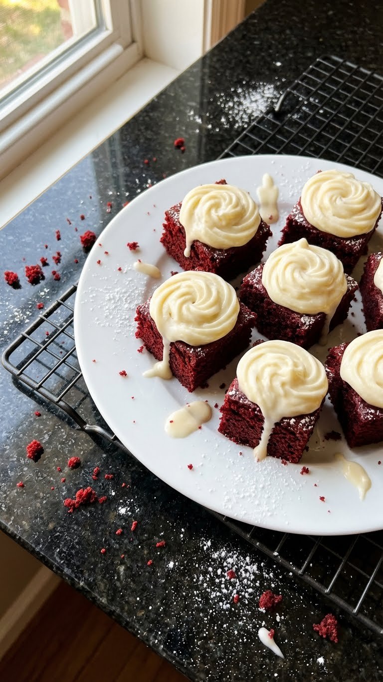 Decadent Red Velvet Cake Bites