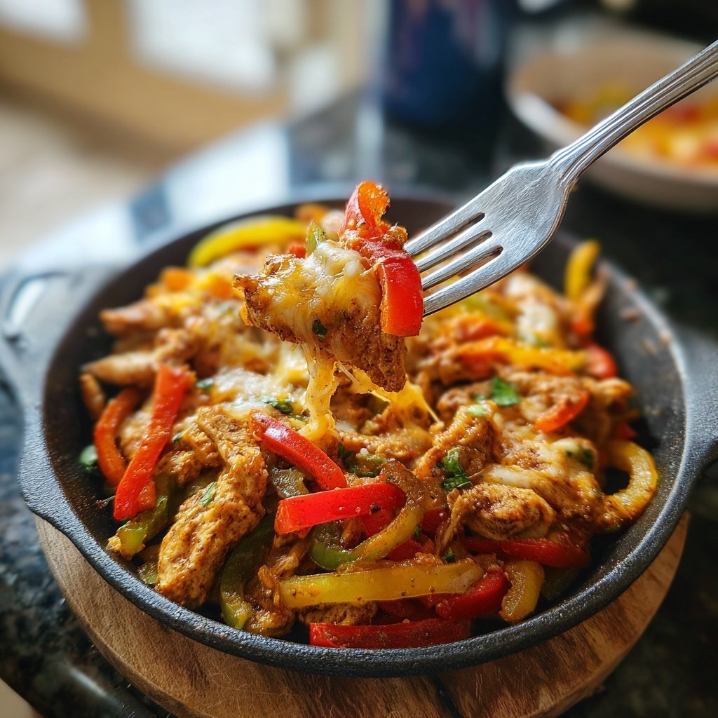 Crockpot Chicken Fajitas